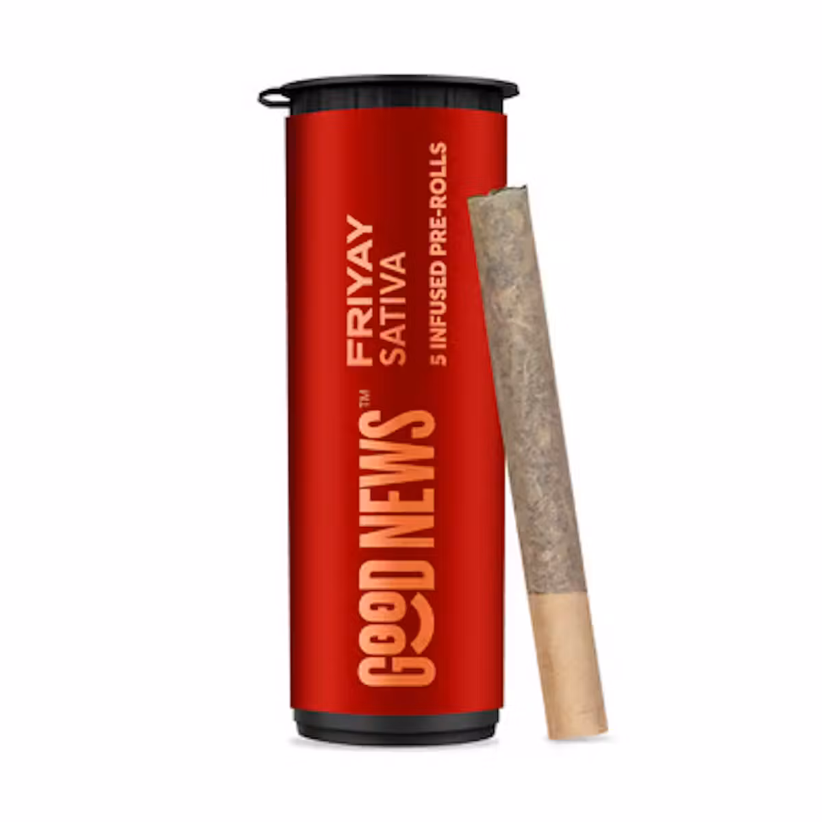 Photograph of product: Infused Friyay Pre-Roll Pack 2.5g (5-Pack | 0.5g Each)