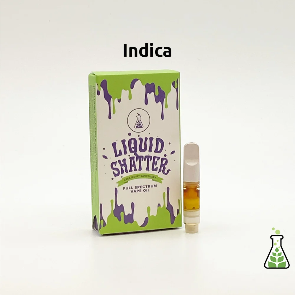 Photograph of product: Jealous Mike Liquid Shatter Vape Cartridge | 0.5g
