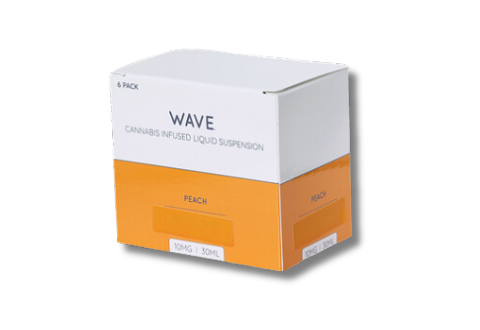 Photograph of Product: Peach Wave | 10mg - 6pk