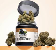 Photograph of product: Orange Cream Pop Flower - 3.5g