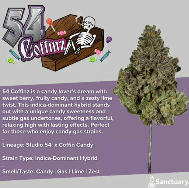 Photograph of product: Flower - 54 Coffinz - 28g