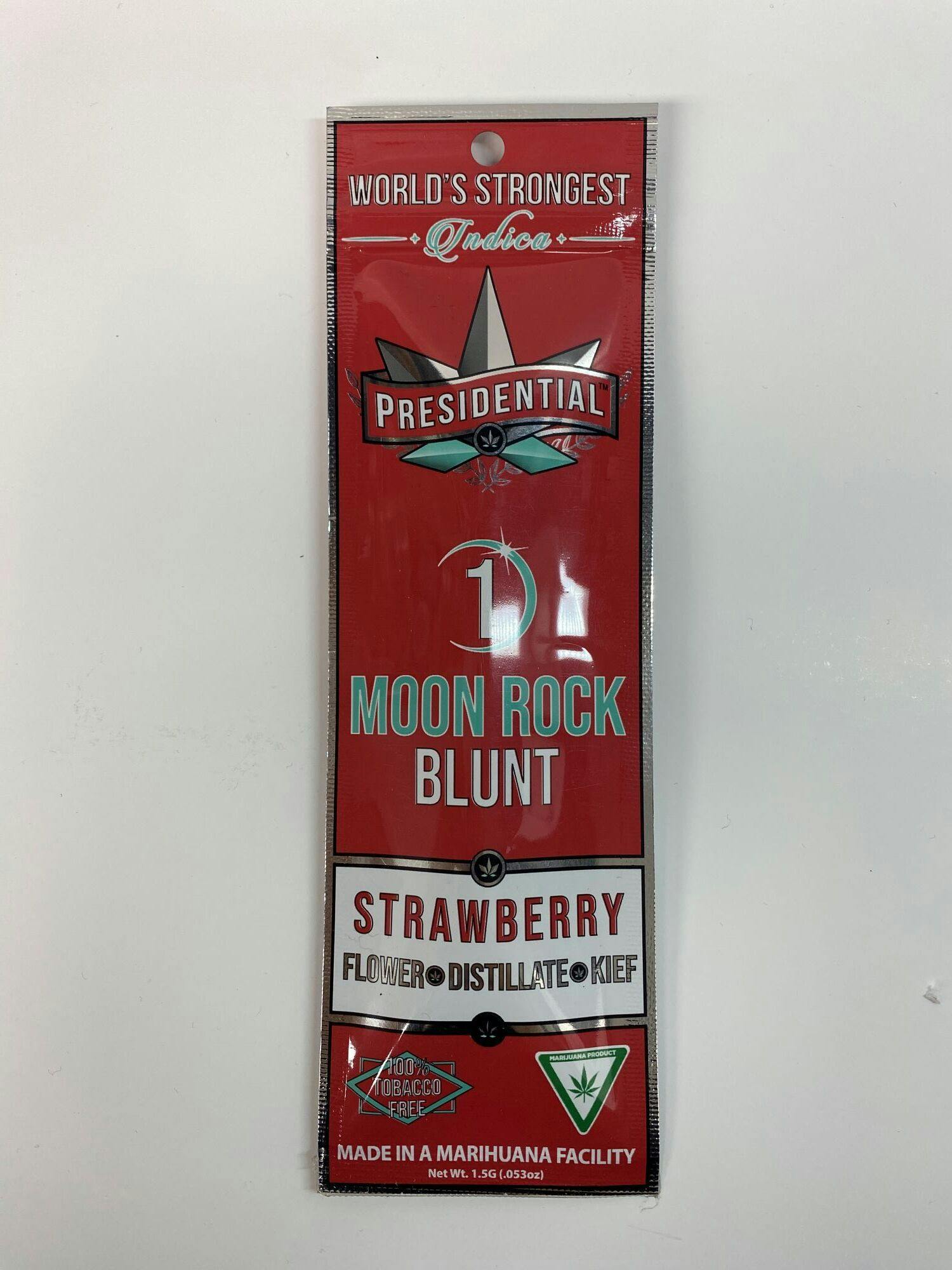 Photograph of product: Presidential | Strawberry | Blunt 1.5g