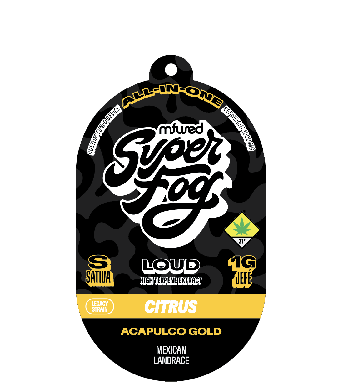 Photograph of product: Acapulco Gold Super Fog Loud Disposable | 1g