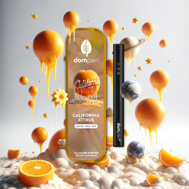 Photograph of product: California Citrus (Oui'd) - 1G Disposable - 