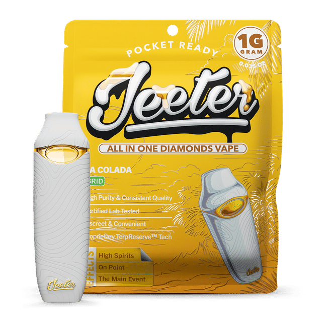 Photograph of product: 1g Pina Colada AIO Liquid Diamonds - 