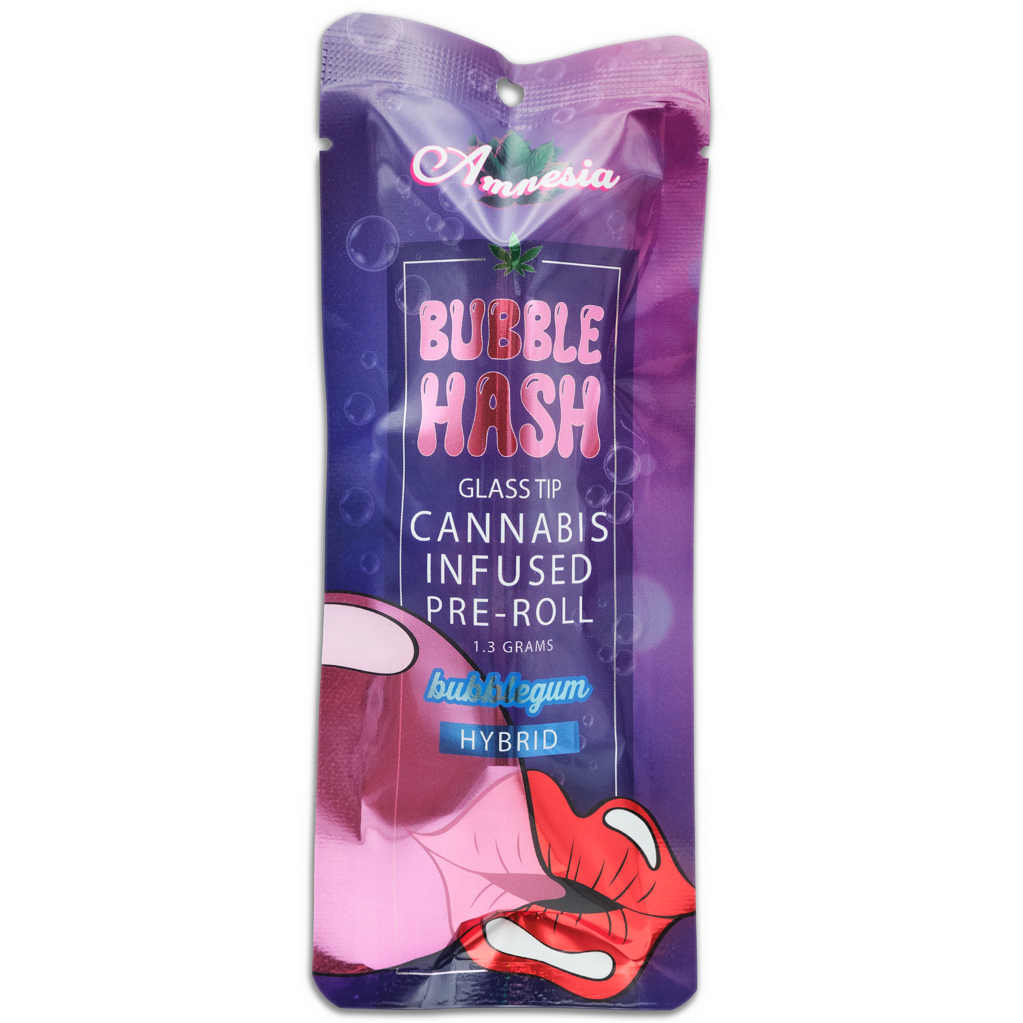 Photograph of product: Bubblegum | 1.3G Glass Tip Bubble au chocolat Preroll