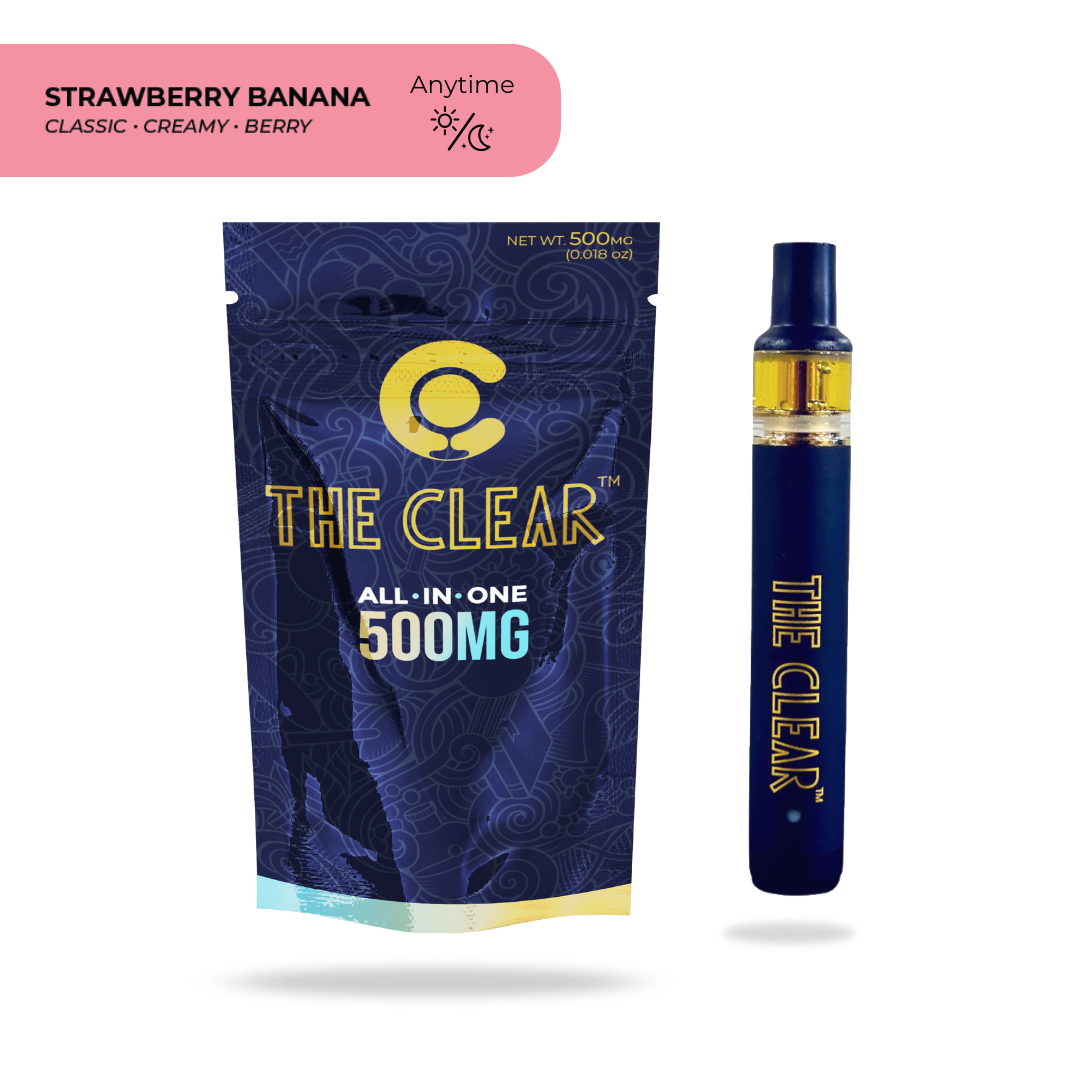 Photograph of product: Strawberry Banana | Disposable | 0.5g