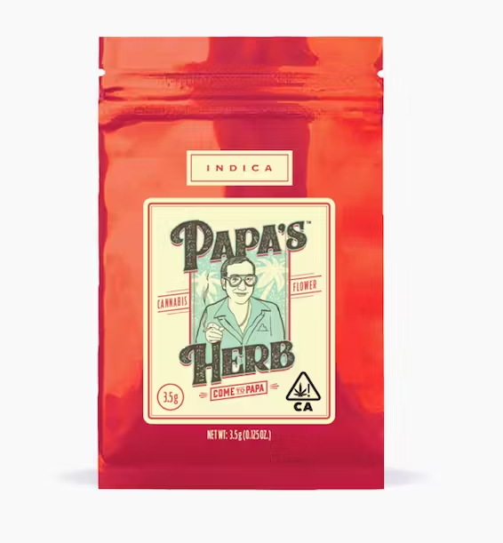 Photograph of product: Papa's Herb Peanut Butter Breath Oui'd Flower 3.5g