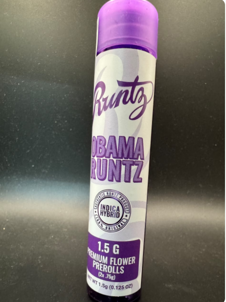Photograph of product: Runtz / Pre-Roll 2PK / / Obama Runtz