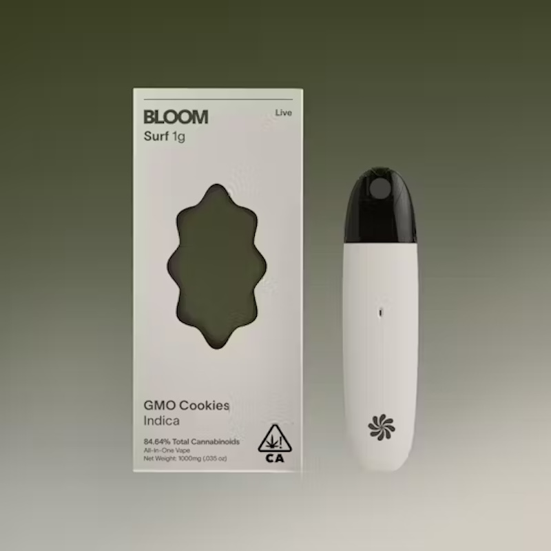 Photograph of product: AIO - GMO Cookies - Live Surf - 1g (I) - Bloom
