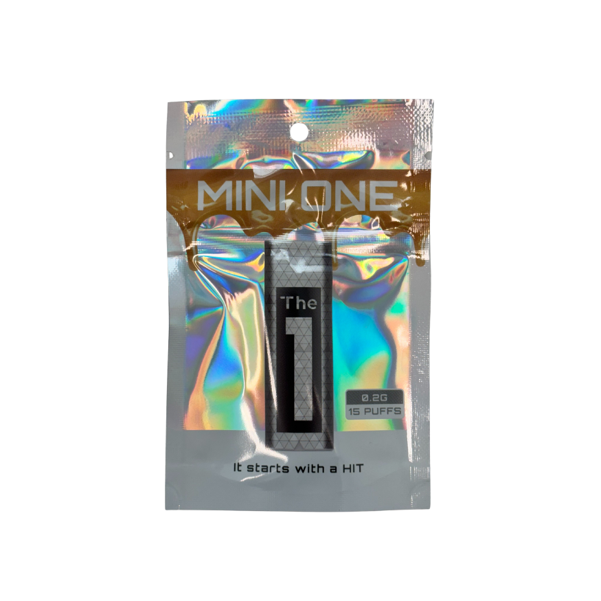 Photograph of product: The One Dabgo Mini Live Rosin All In One Dab Pen White Zlushie (Hybrid) - Silver