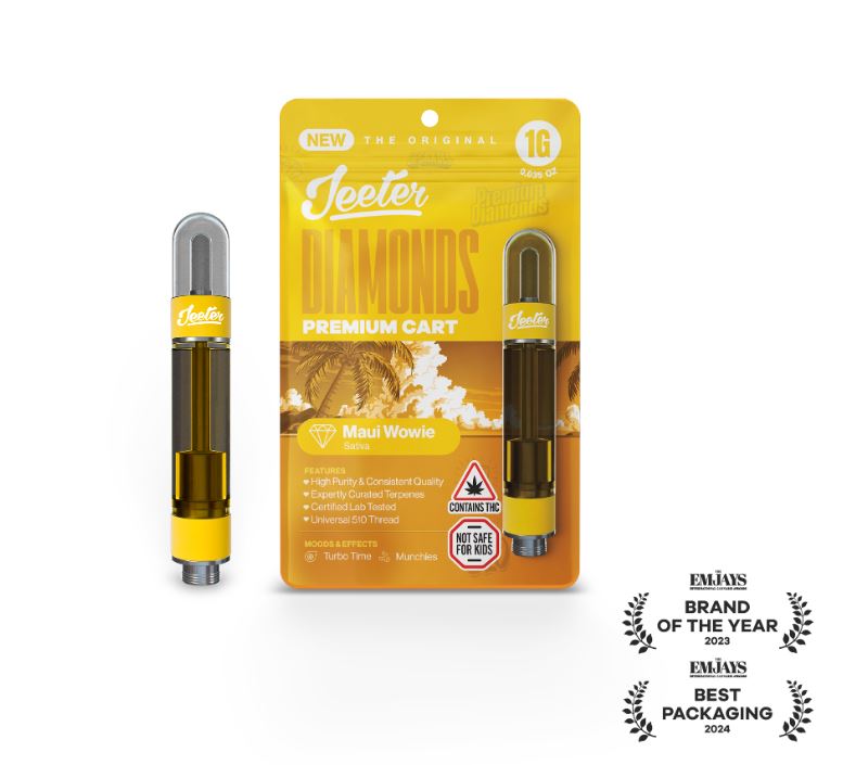Photograph of product: Maui Wowie Jeeter Cart 1g