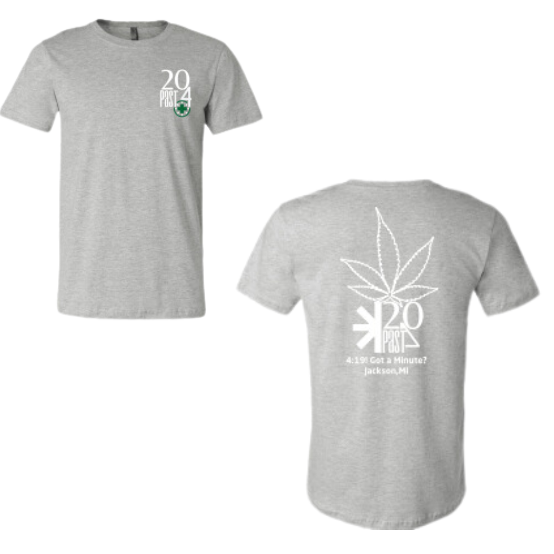 Photograph of product: Womens V-Neck Tee Grey