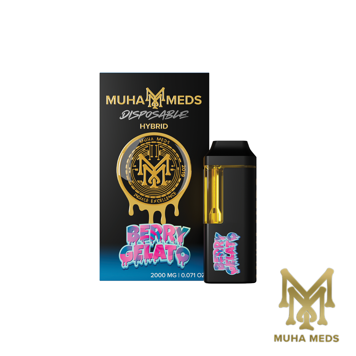 Photograph of product: Berry Gelato Disposable - 2g