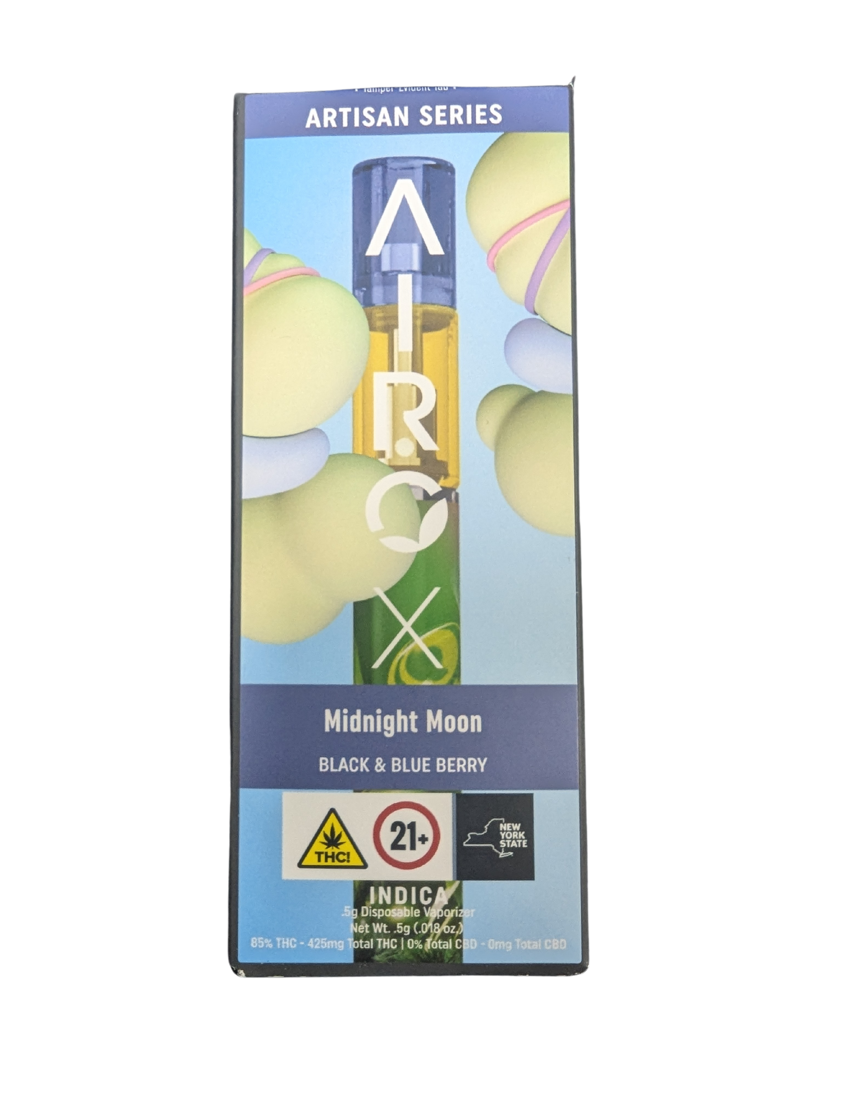 Photograph of product: Airo | Midnight Moon | AIO Disposable Vape | .5g