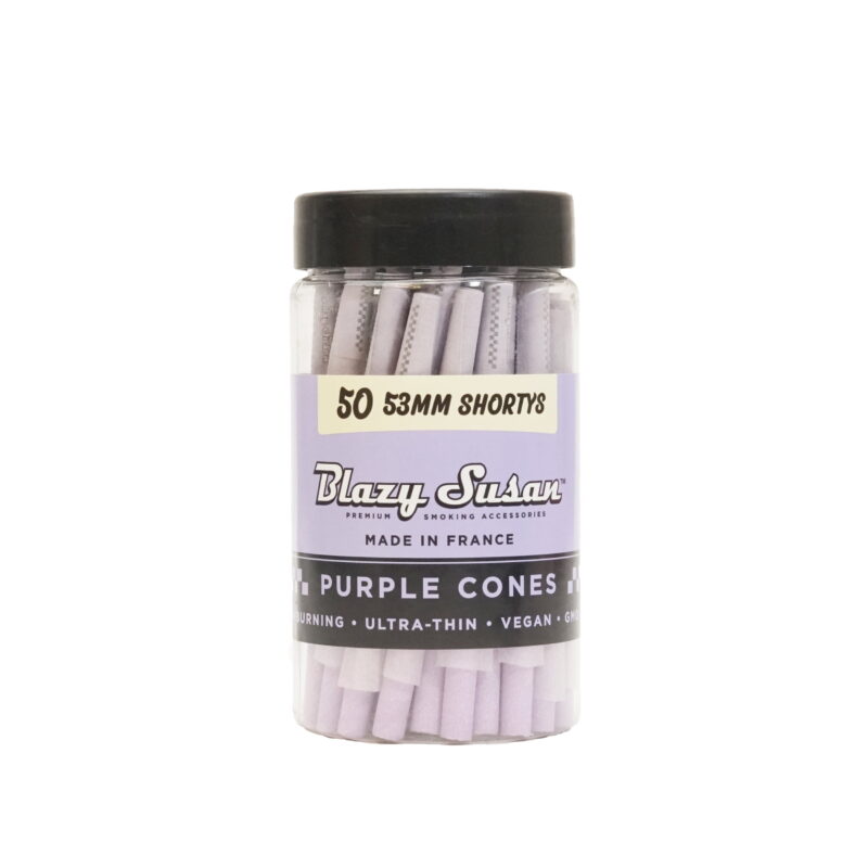Photograph of product: Shortys Cones 50ct. - Purple
