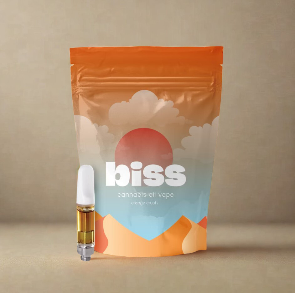 Photograph of product: Biss - Orange Crush FOCUS - Cartridge - 1g