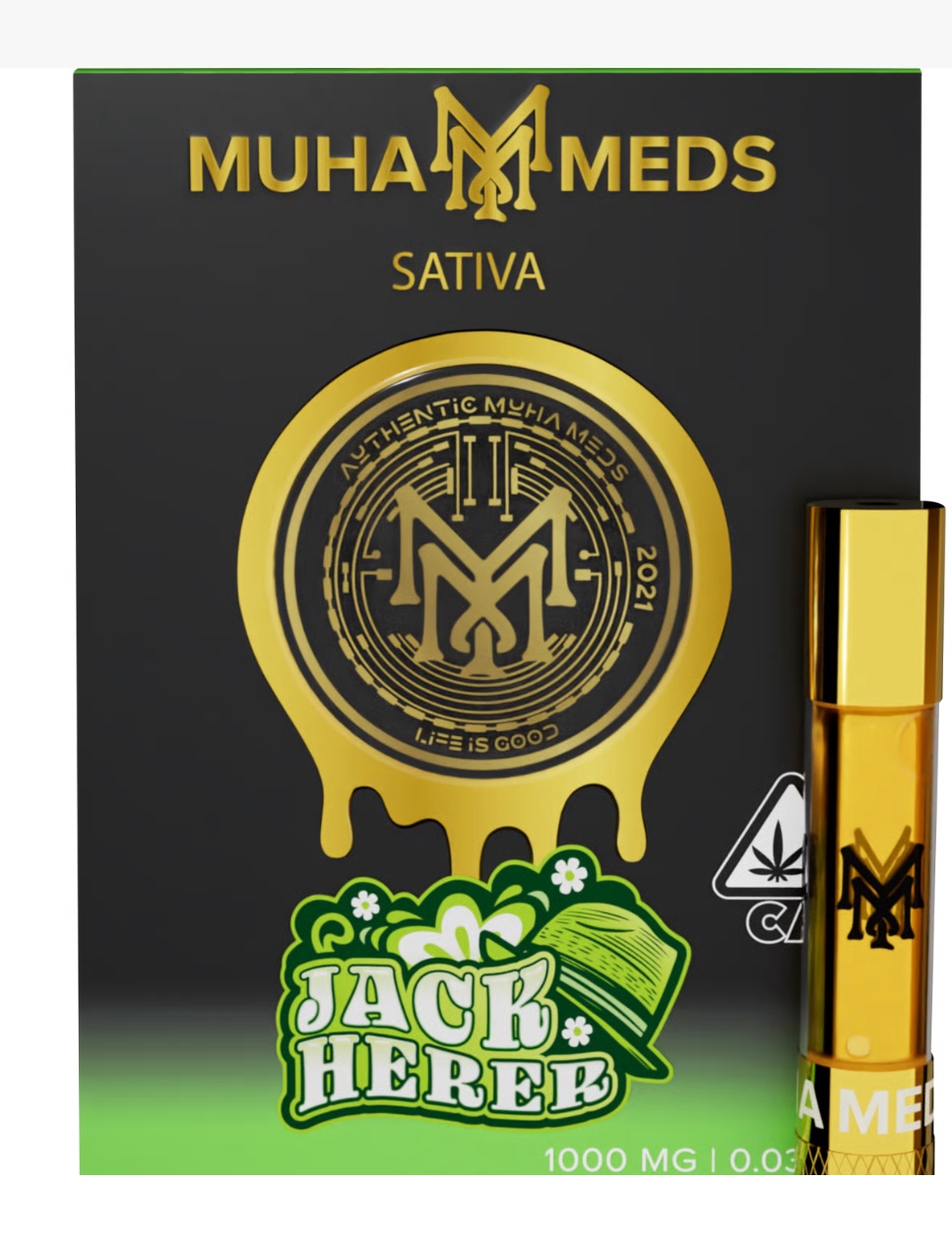 Photograph of product: AU Muha: Jack Herer Cart 1G