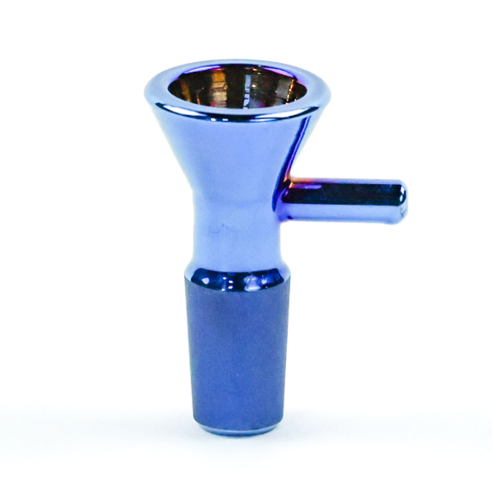Photograph of product: Iridized Martini Flower Bowl w/ Handle 14mm