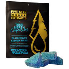 Photograph of product: 200mg | Blueberry Lemon Haze | Full Spectrum Gummies