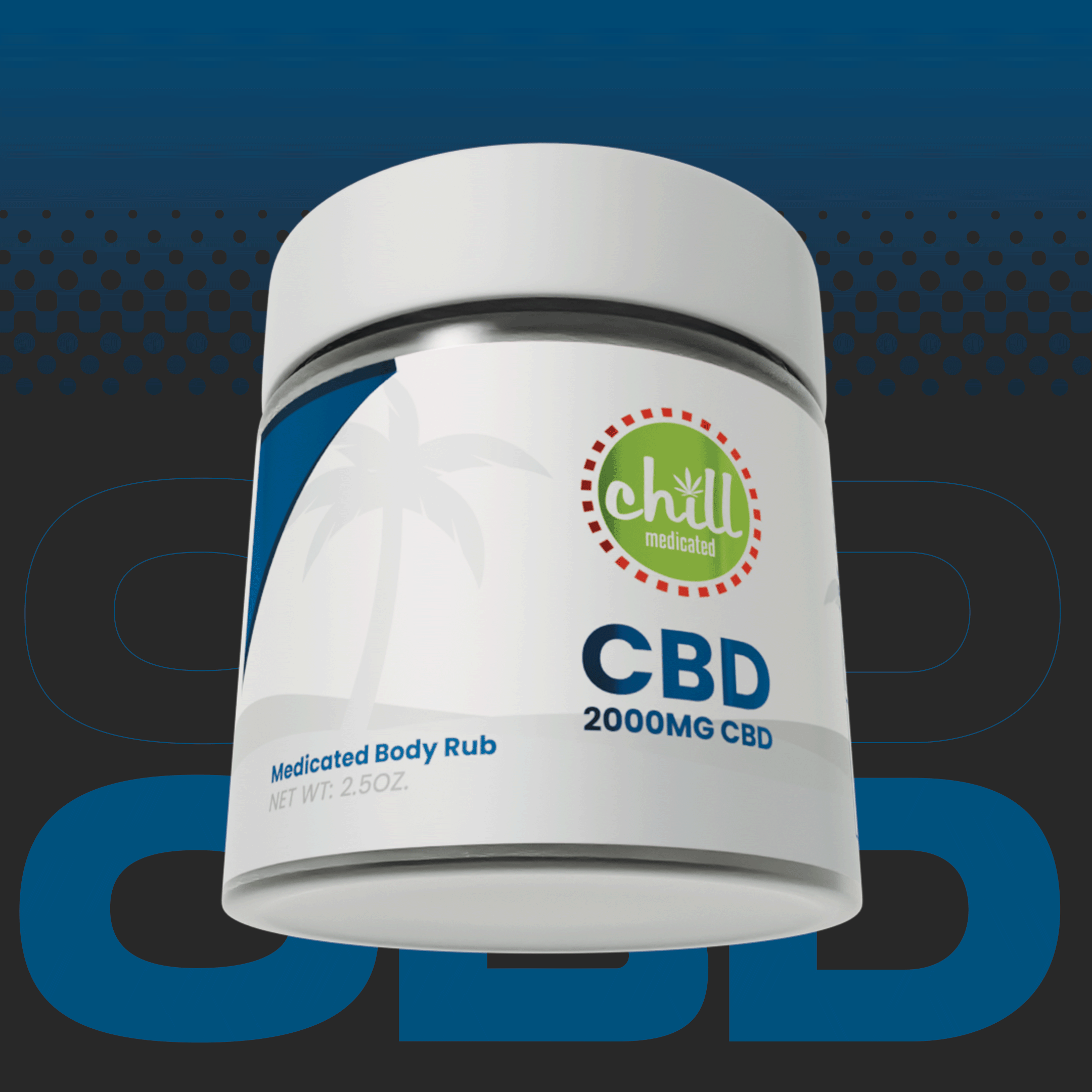 Photograph of product: Chill | CBD Body Rub | 2000mg (AU)