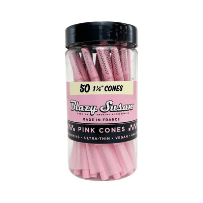 Photograph of product: Blazy Susan 1 1/4" Pink Cones 50pk