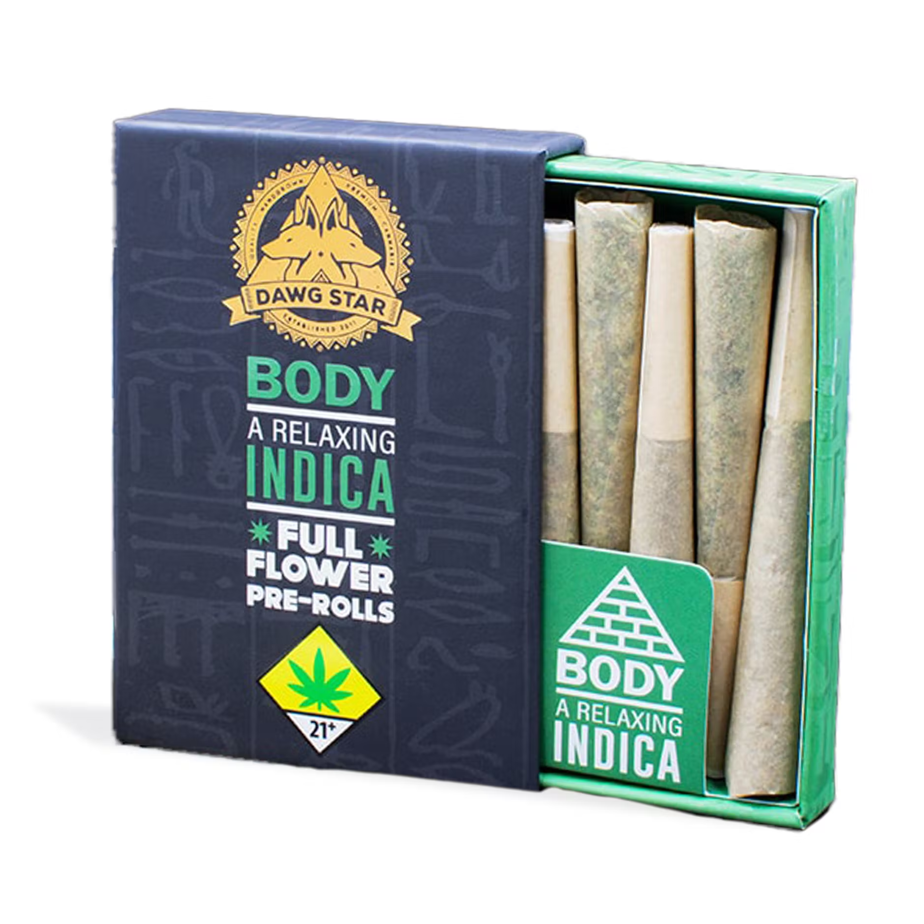 Photograph of product: Dawg Star Slurricane Pancakes Pre-Roll Oui'd 7 x .5g