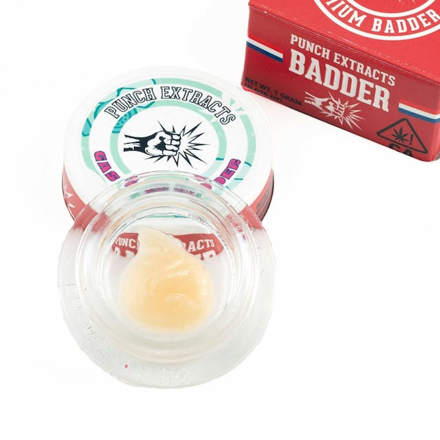 Photograph of product: Gas Face | badder 1g - 