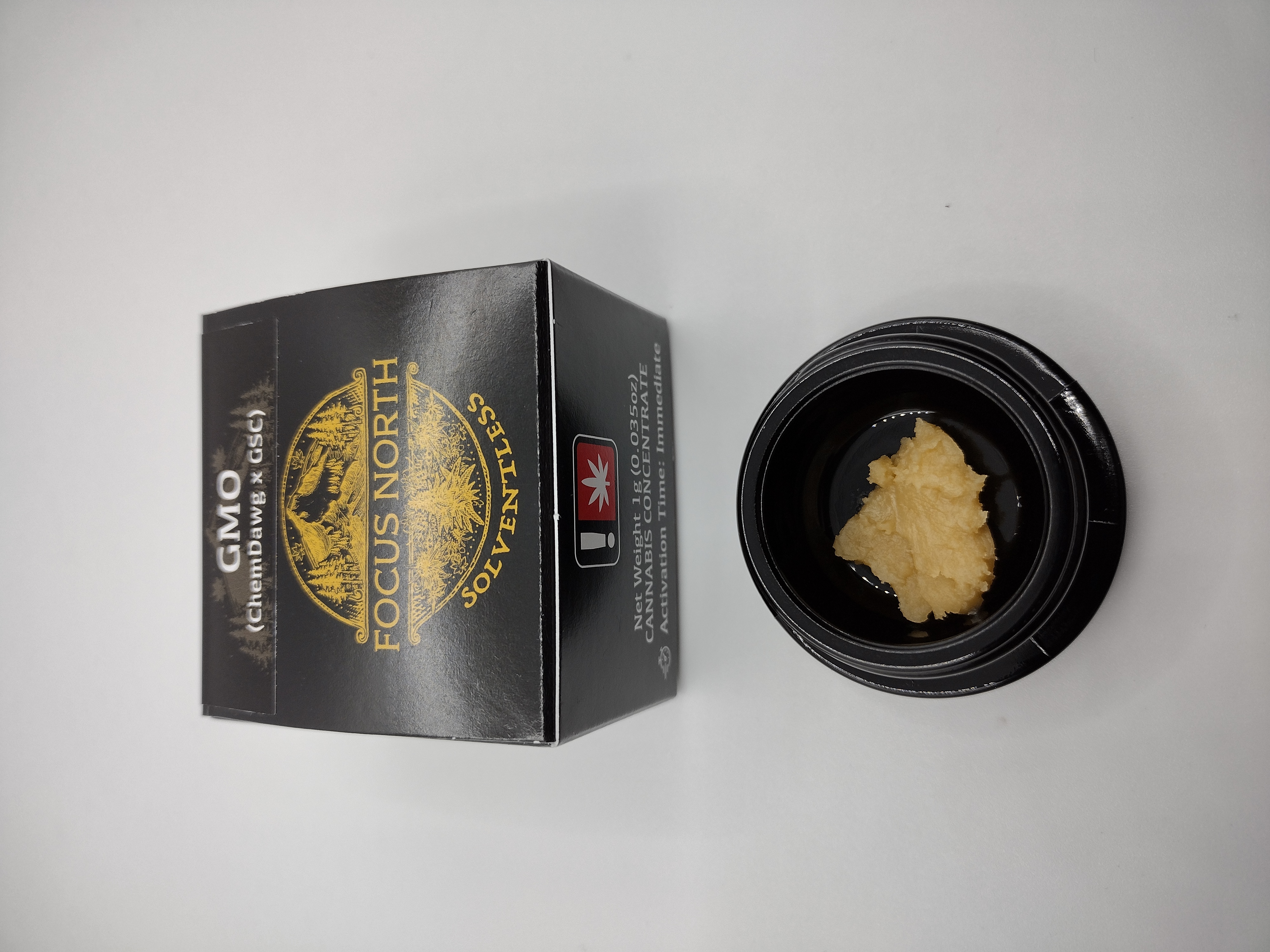 Photograph of product: GMO Rosin | 1g