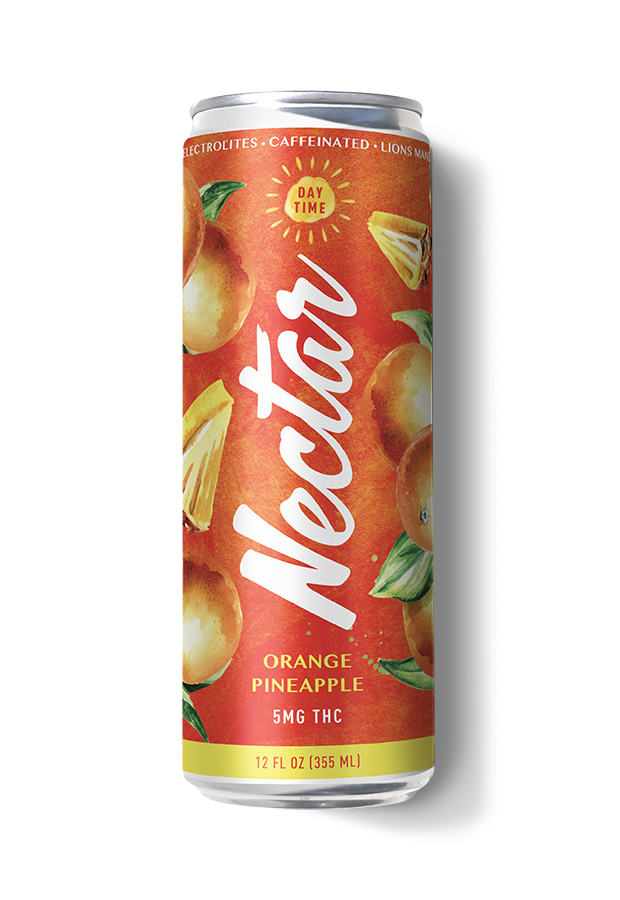 Photograph of product: Daytime Pineapple Orange | Seltzer | 5mg