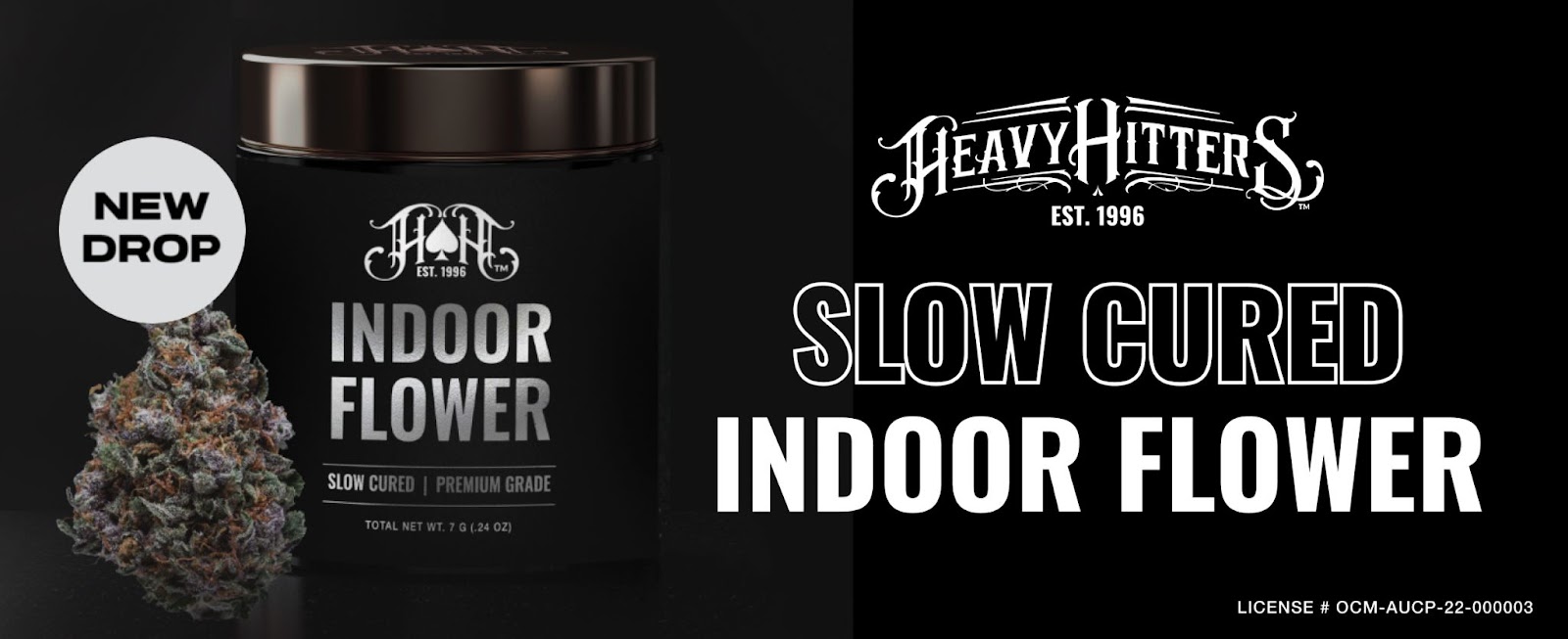 Photograph of product: Heavy Hitters - Premium Flower - Tropicana Cookies - 7g