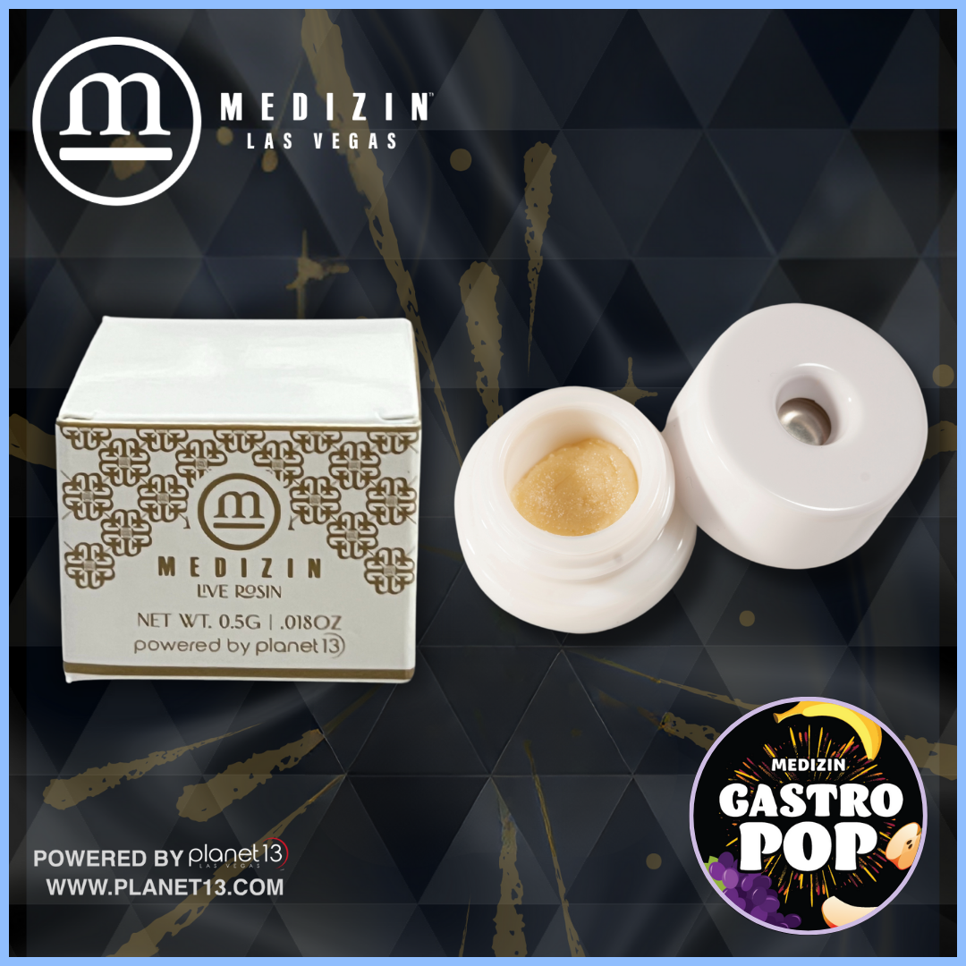 Photograph of product: Medizin Gastro Pop .5g Live Rosin