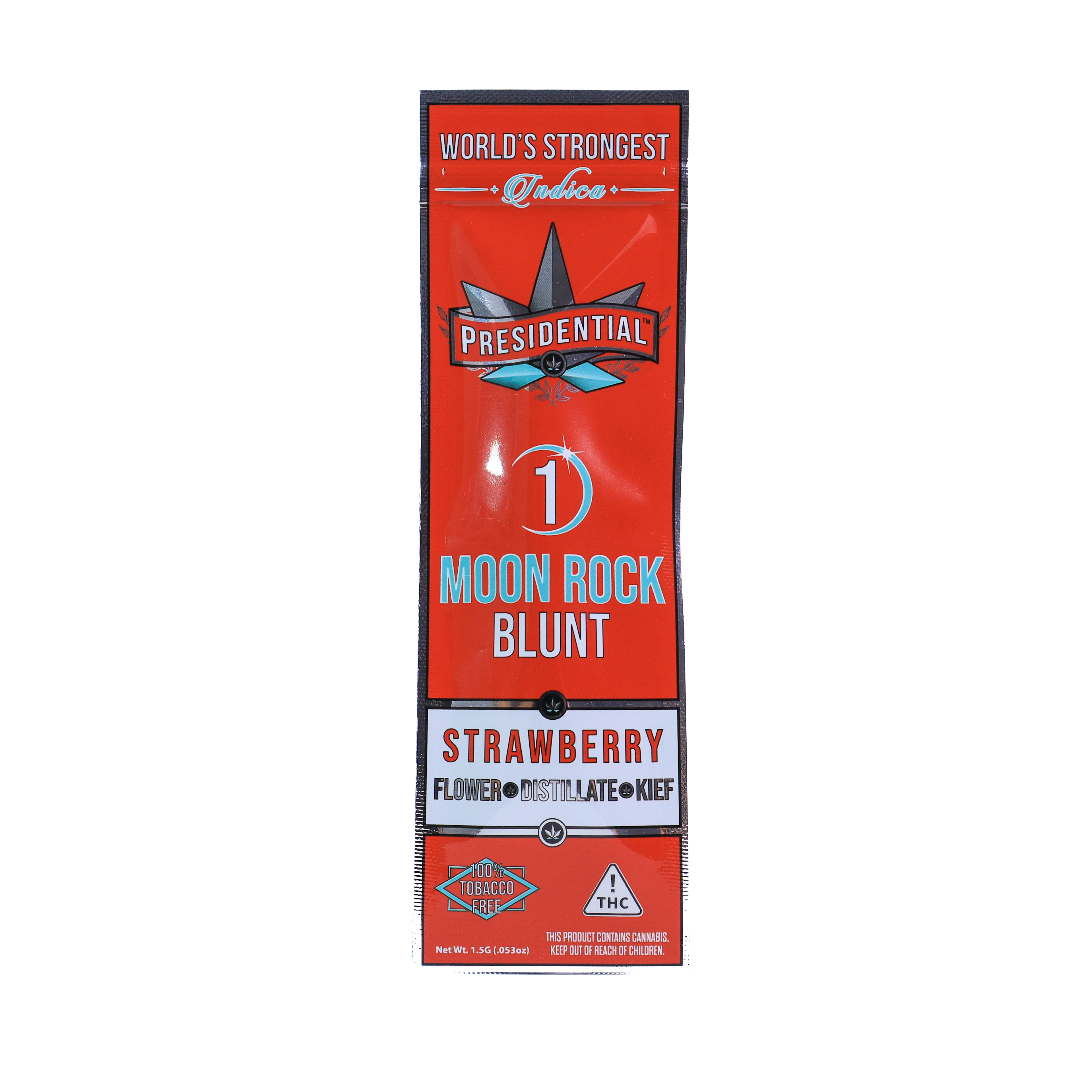 Photograph of product: Presidential | Strawberry Moon Rock Blunt 1.5g