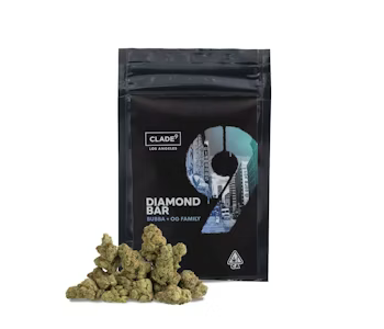 Photograph of product: Clade9 - Diamond Bar 7g Flower