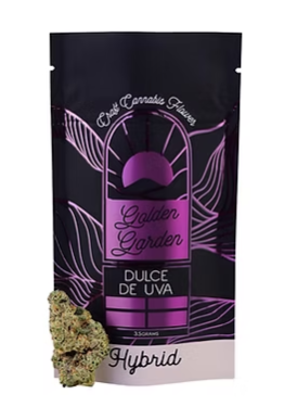 Photograph of product: Golden Garden | Dulce De Uva | Hybrid - 3.5g