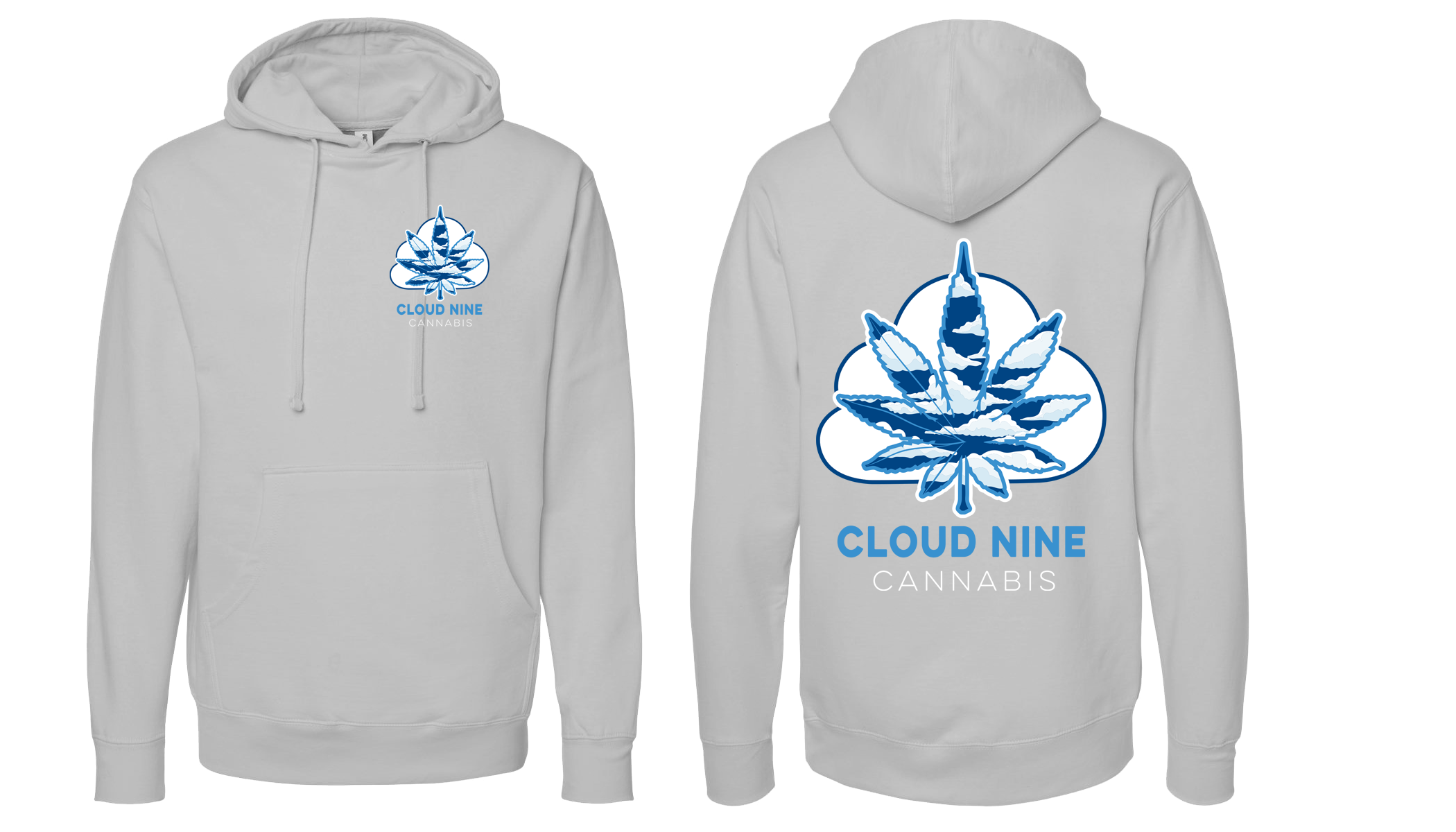 Photograph of product: Cloud Nine Leaf XL Hoodie