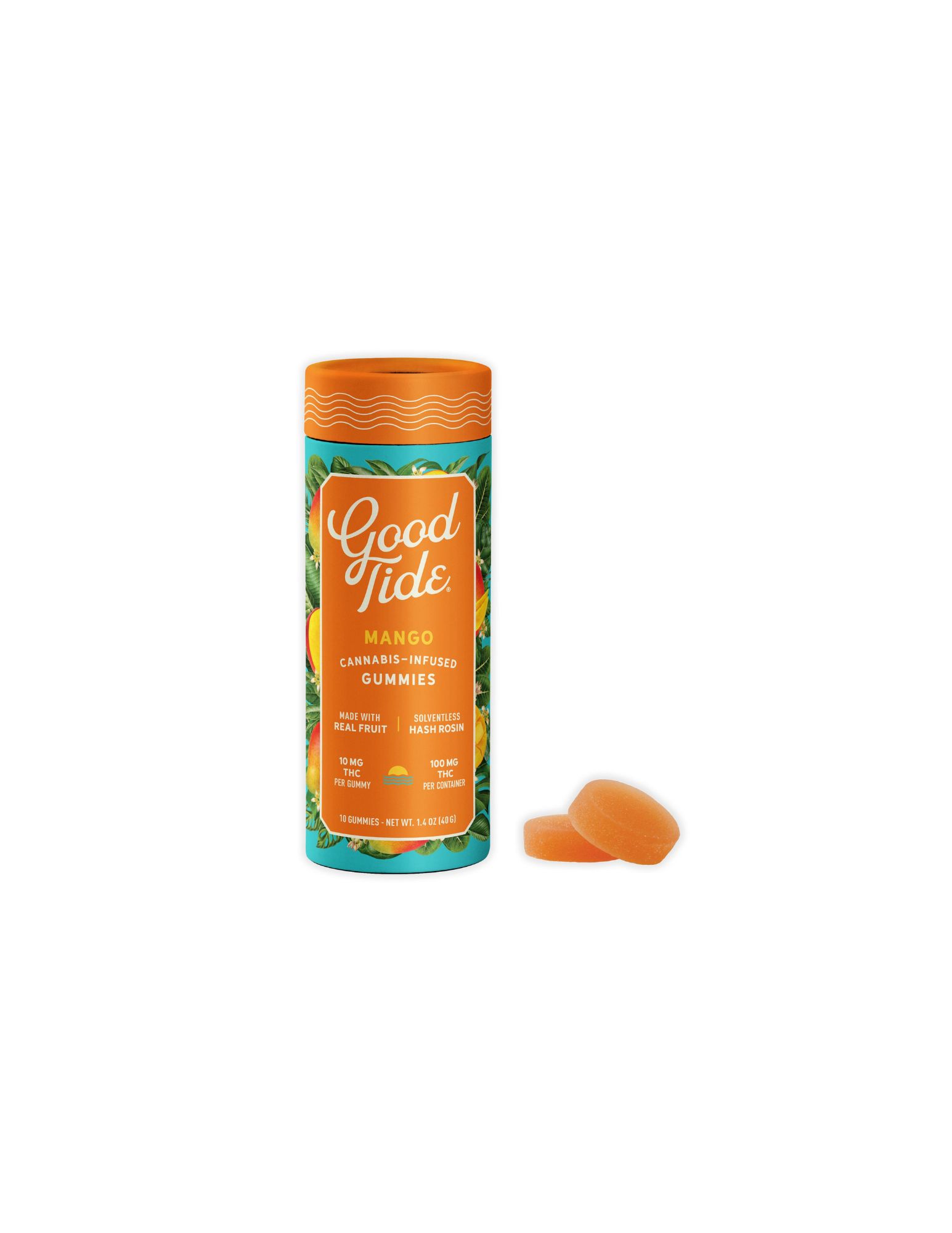 Photograph of product: Good Tide - Mango - 100mg TH-oui