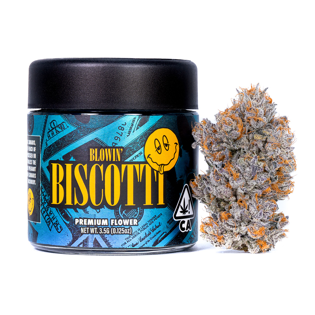 Photograph of product: CONNECTED INDOOR FLOWER - BISCOTTI 3.5G