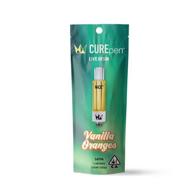 Photograph of product: 1g Vanilla Oranges Live Resin CUREpen - 