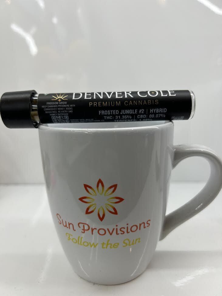 Photograph of product: 1G Pre Roll Denver Cole - Frosted Jungle