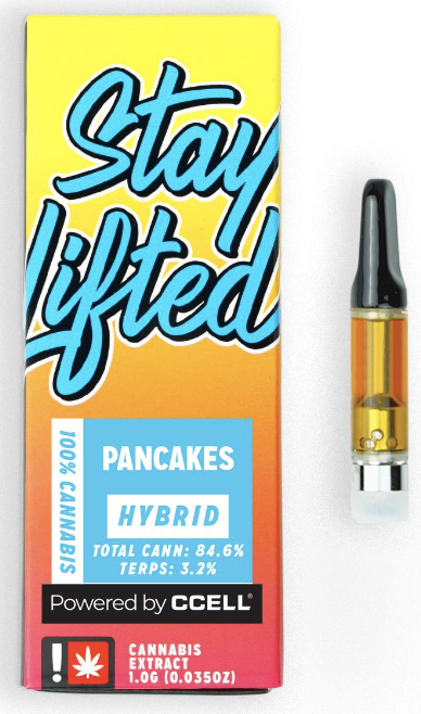 Photograph of product: Stay Lifted | 510 Cartridge | Pancakes