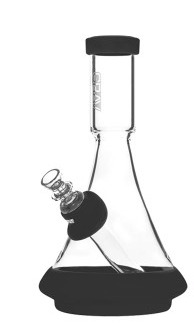 Photograph of product: 9" Grav Deco Beaker w/ Silicone Skin (Black)