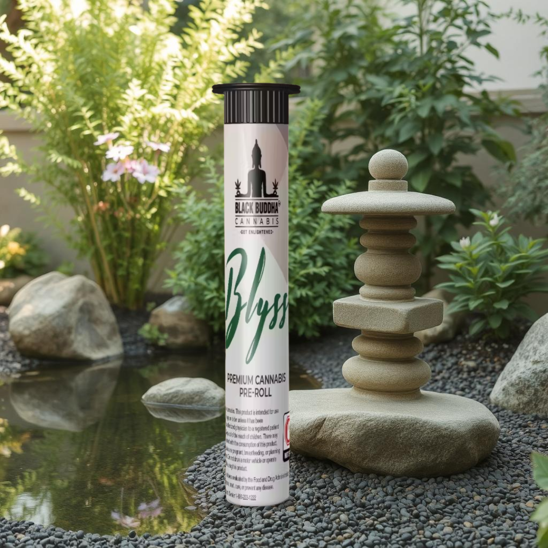 Photograph of product: Black Buddha-Blyss Mint Cream Cake-Flower-3.5g
