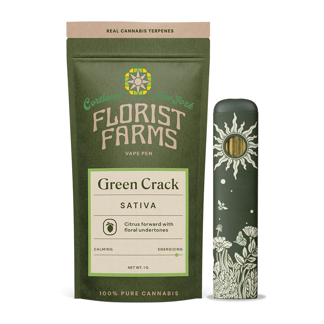 Photograph of product: Florist Farms | Green Crack | AIO | 1g