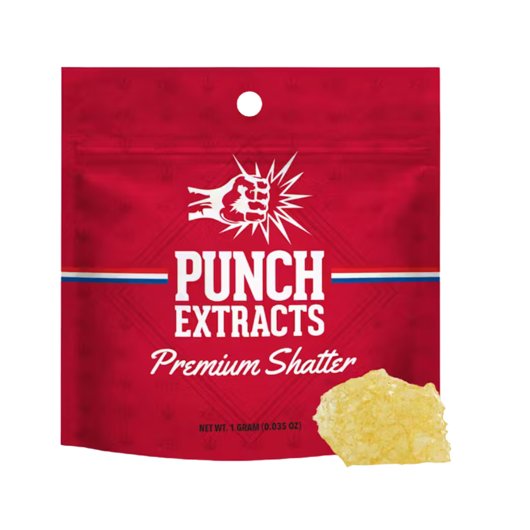 Photograph of product: PURPLE PUNCH BHO SHATTER