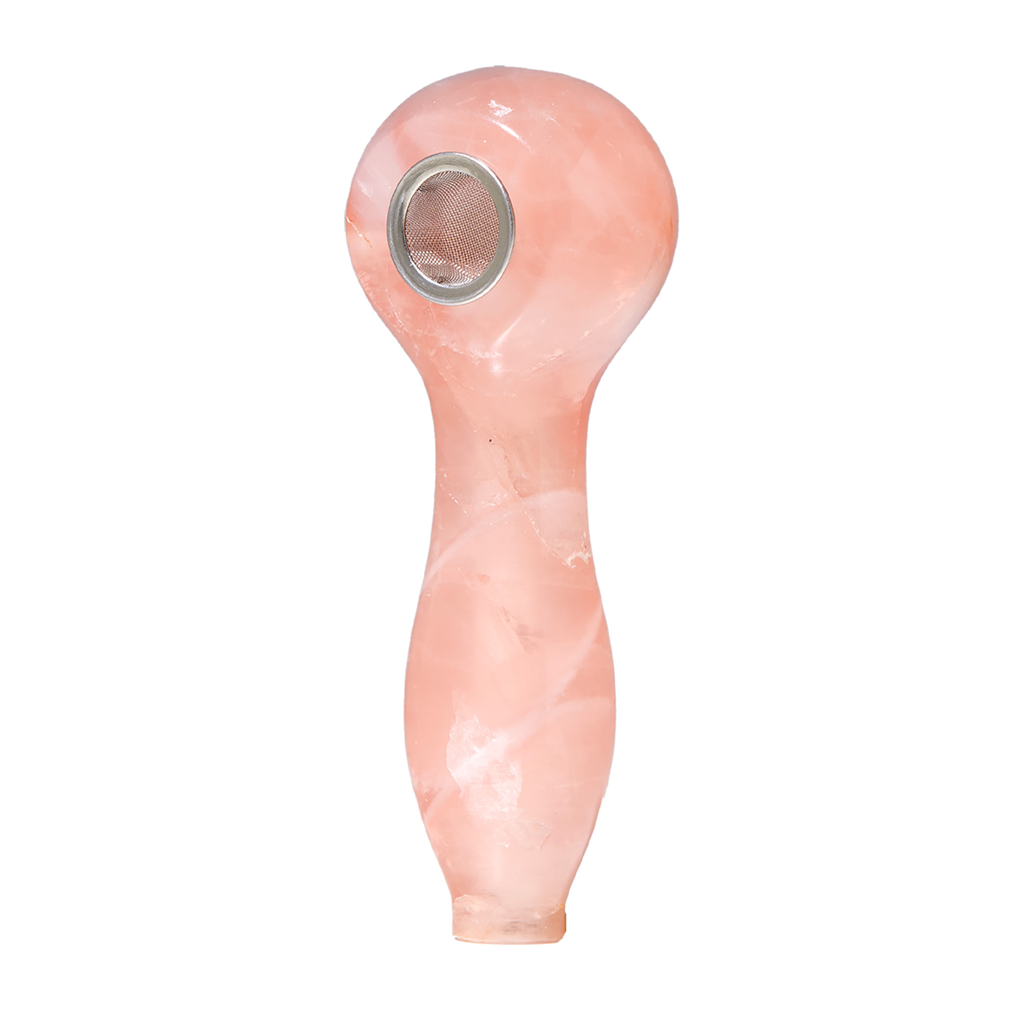 Photograph of product: Astral | Gemstone Spoon Pipe | Rose Quartz