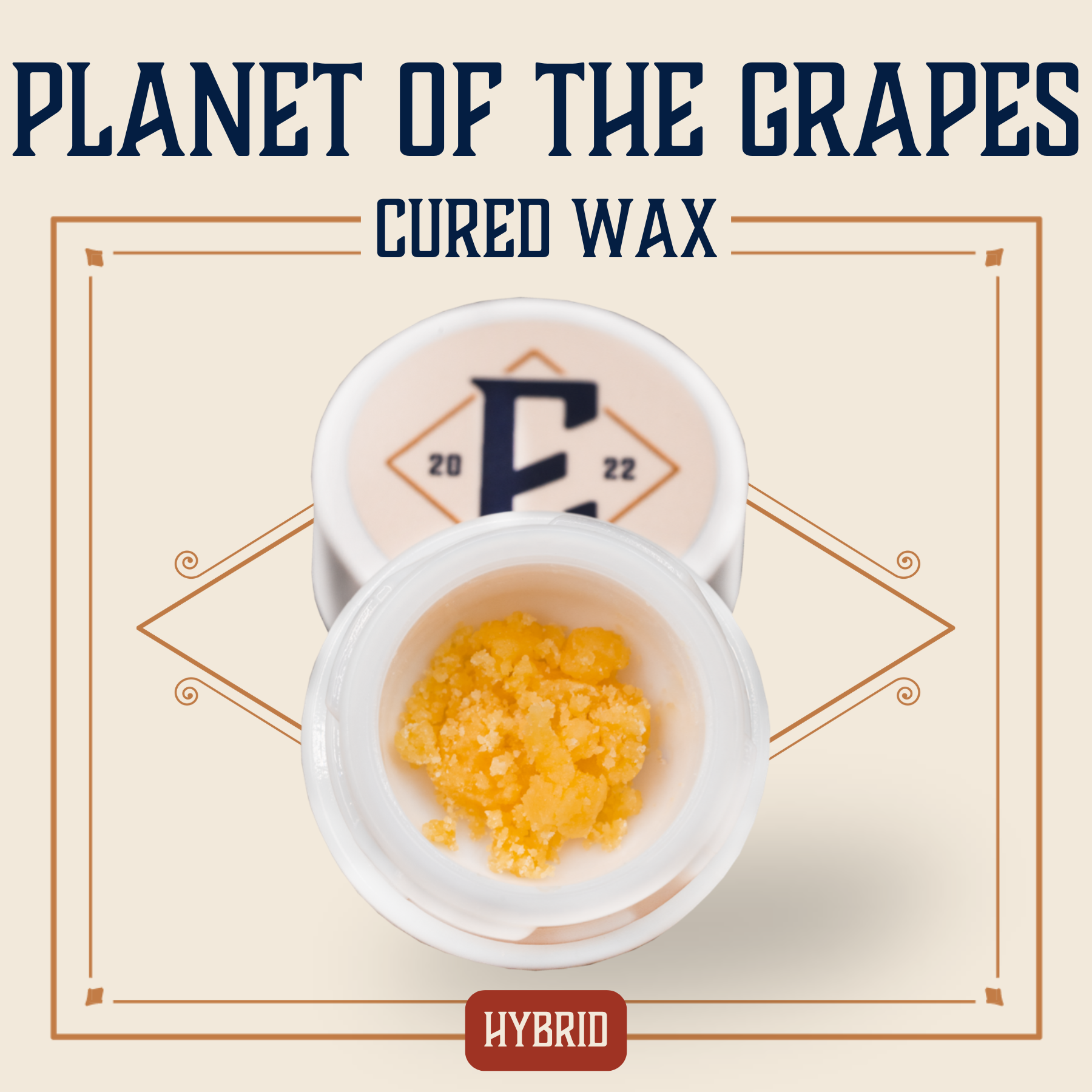 Photograph of product: Planet of the Grapes | 1g Cured Wax