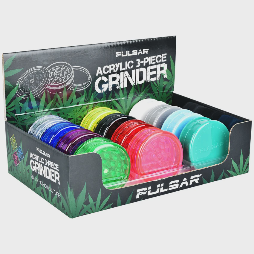 Photograph of product: Acrylic Grinder- 3piece (Colors Vary)