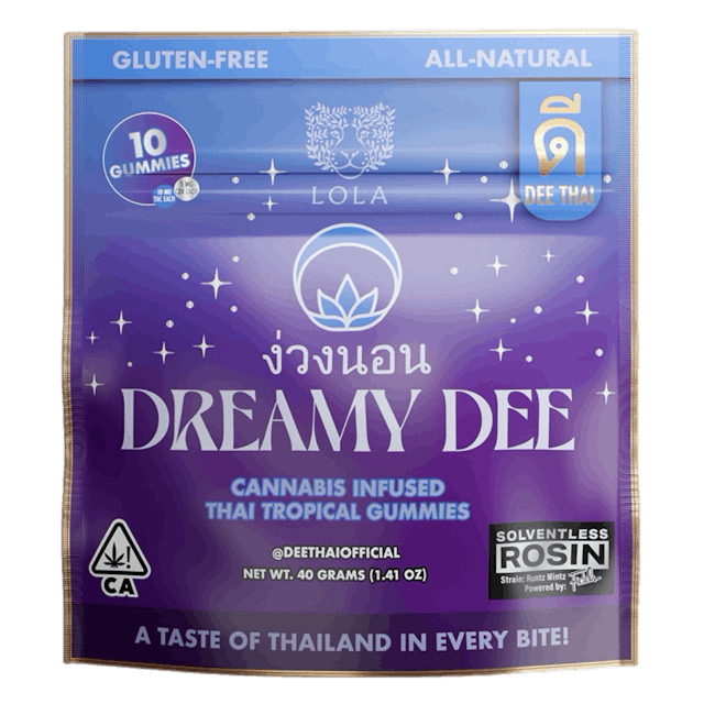 Photograph of product: Dreamy Dee TH-oui/CBN Gummies - 