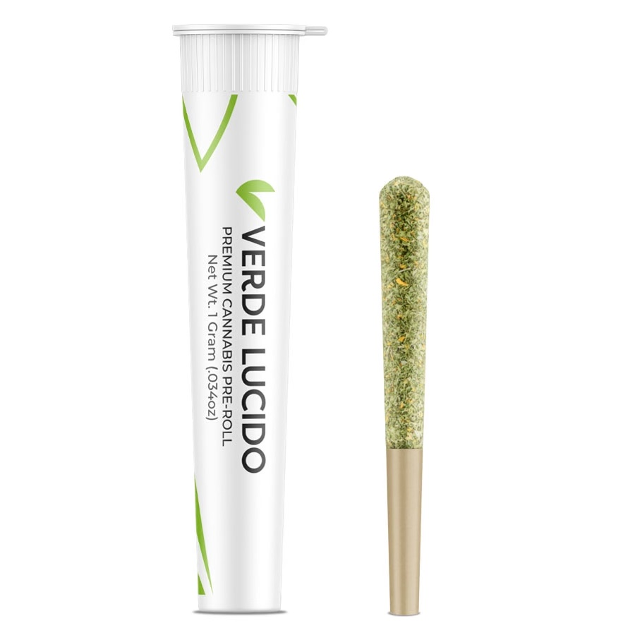 Photograph of product: Verde Lucido | Lemon Haze OG Live Rosin Infused | 1g